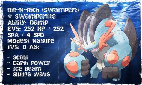 swamper smogon|is swampert a physical or special attacker.